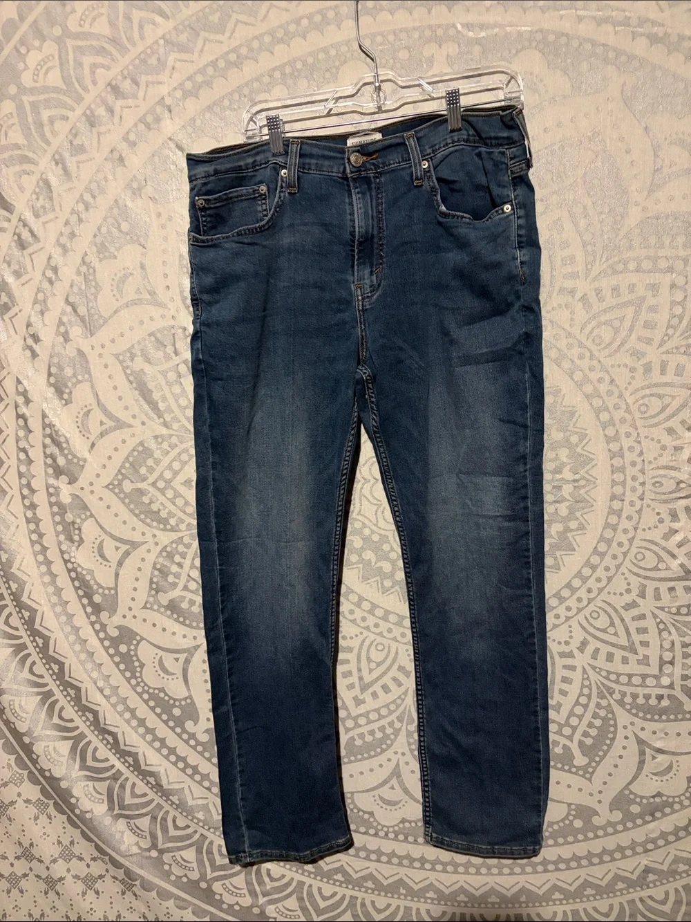 Signature by Levi Strauss & Co. Men's Regular Fit Straight Leg Jeans - 36x30